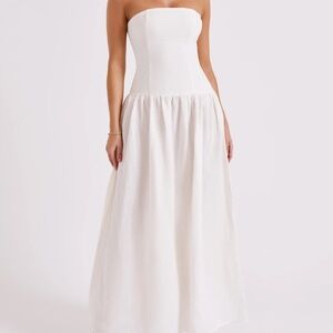 Meshki Audrina white dress